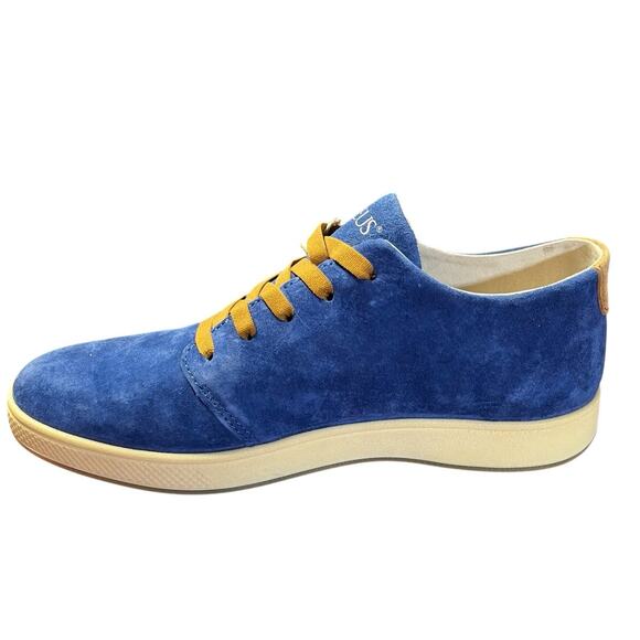 AUREUS INSIGNIA LOW MENS ROYAL BLUE NUBUC LEATHER CASUAL SHOE 9.5 New No Box main image 6